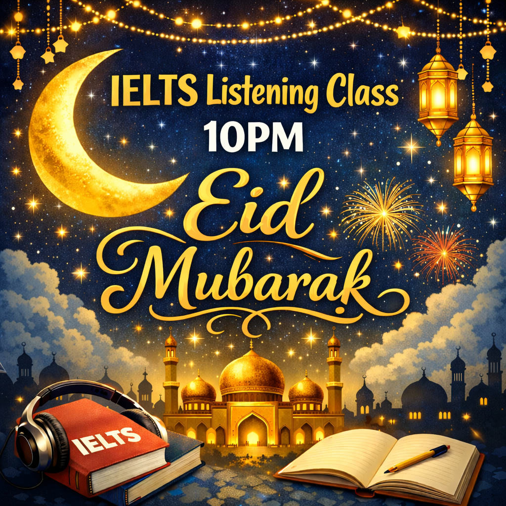 IELTS Listening Class Mar26 10:00PM